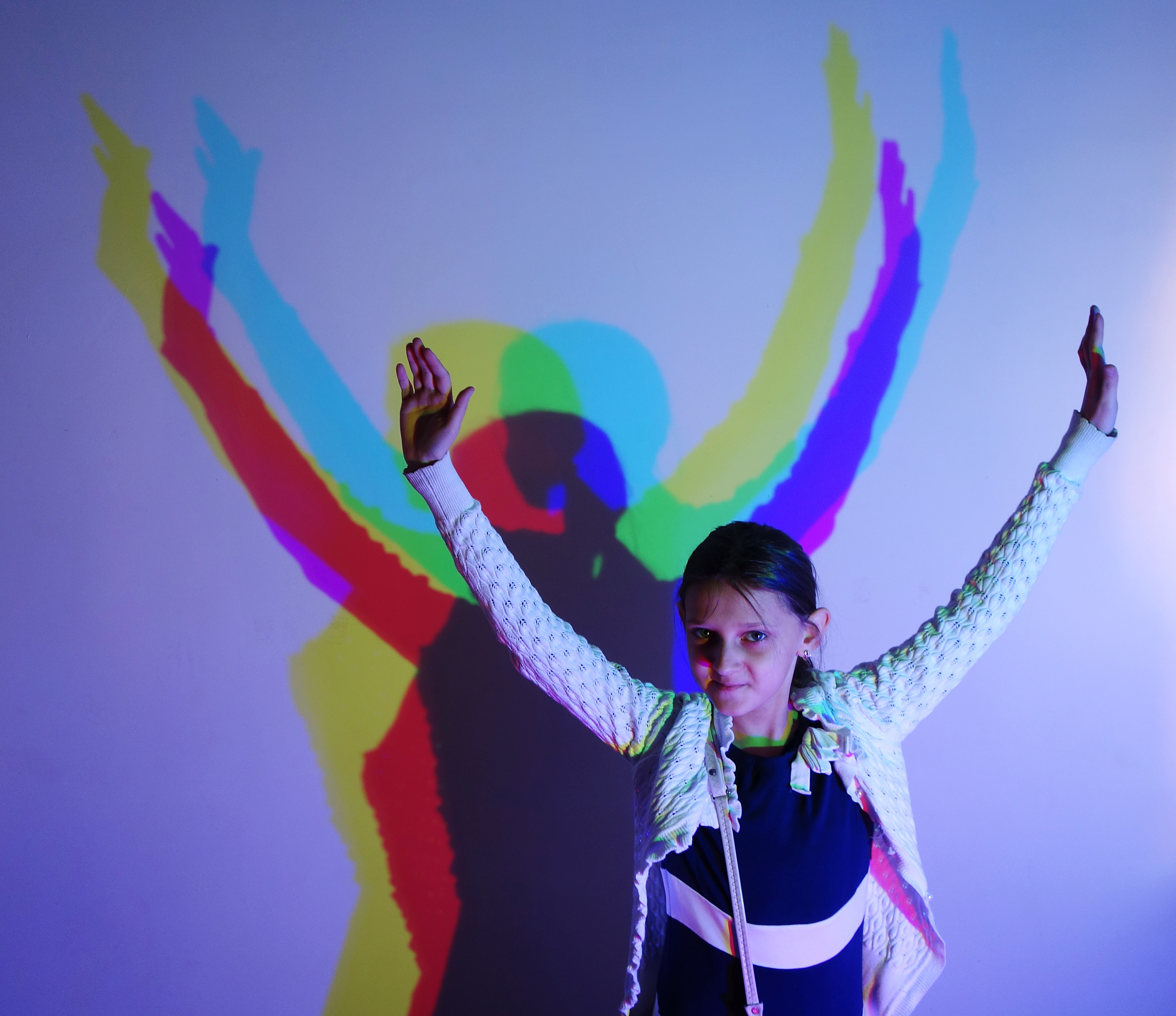 Цветные тени